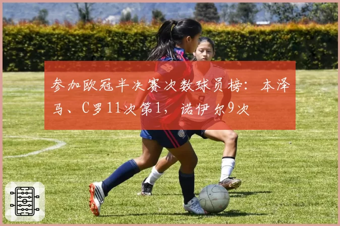 参加欧冠半决赛次数球员榜：本泽马、C罗11次第1，诺伊尔9次